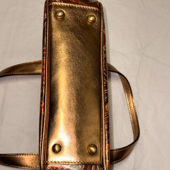 Patricia Nash "Vattaro" Frame Bag Italian Pheasant Print - Picture 8 of 8